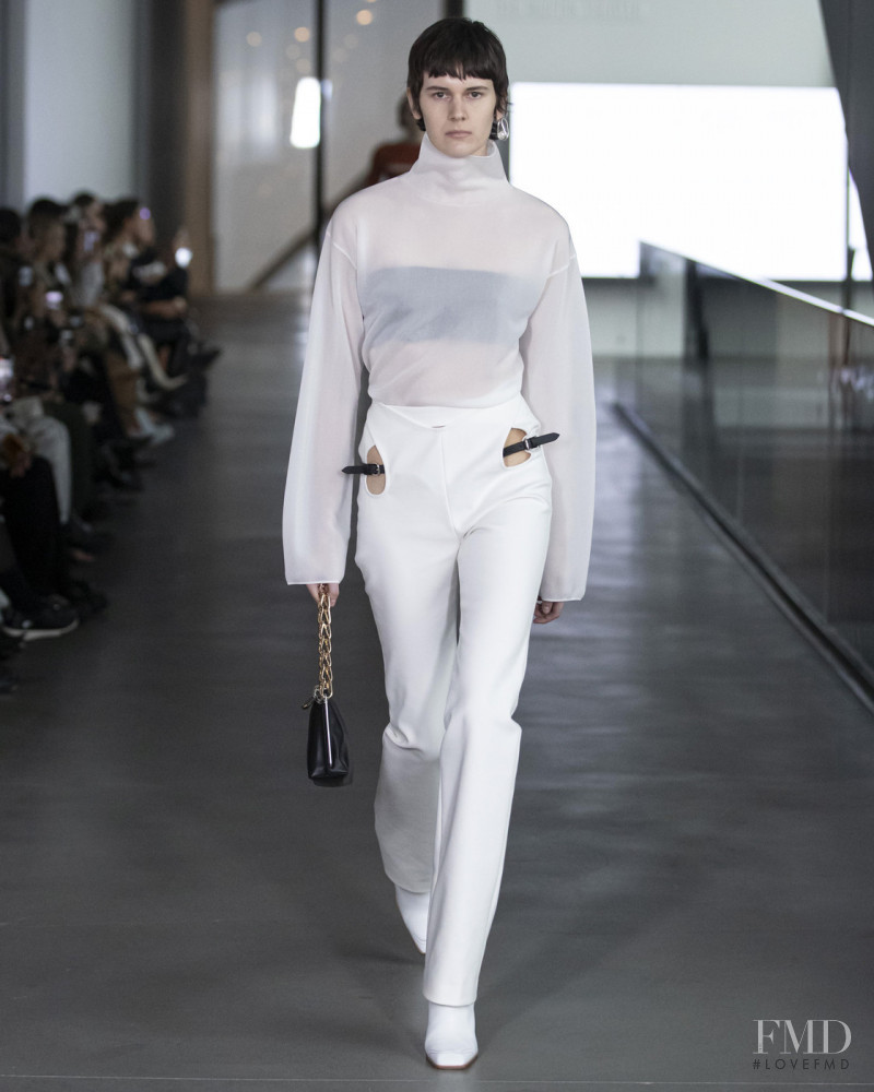 Jamily Meurer Wernke featured in  the Dion Lee fashion show for Autumn/Winter 2020