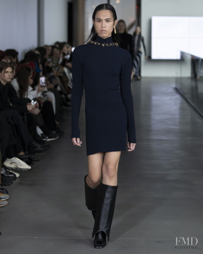 Dara Allen featured in  the Dion Lee fashion show for Autumn/Winter 2020