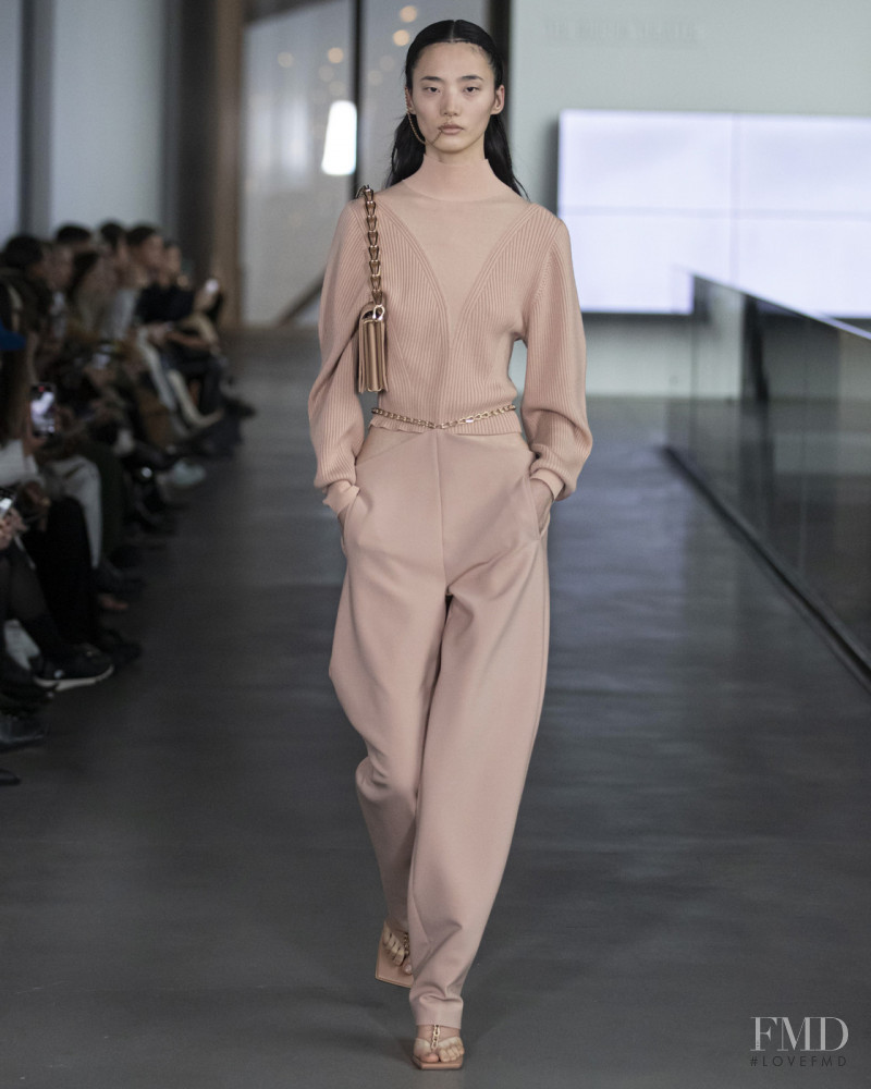 Liu Huan featured in  the Dion Lee fashion show for Autumn/Winter 2020