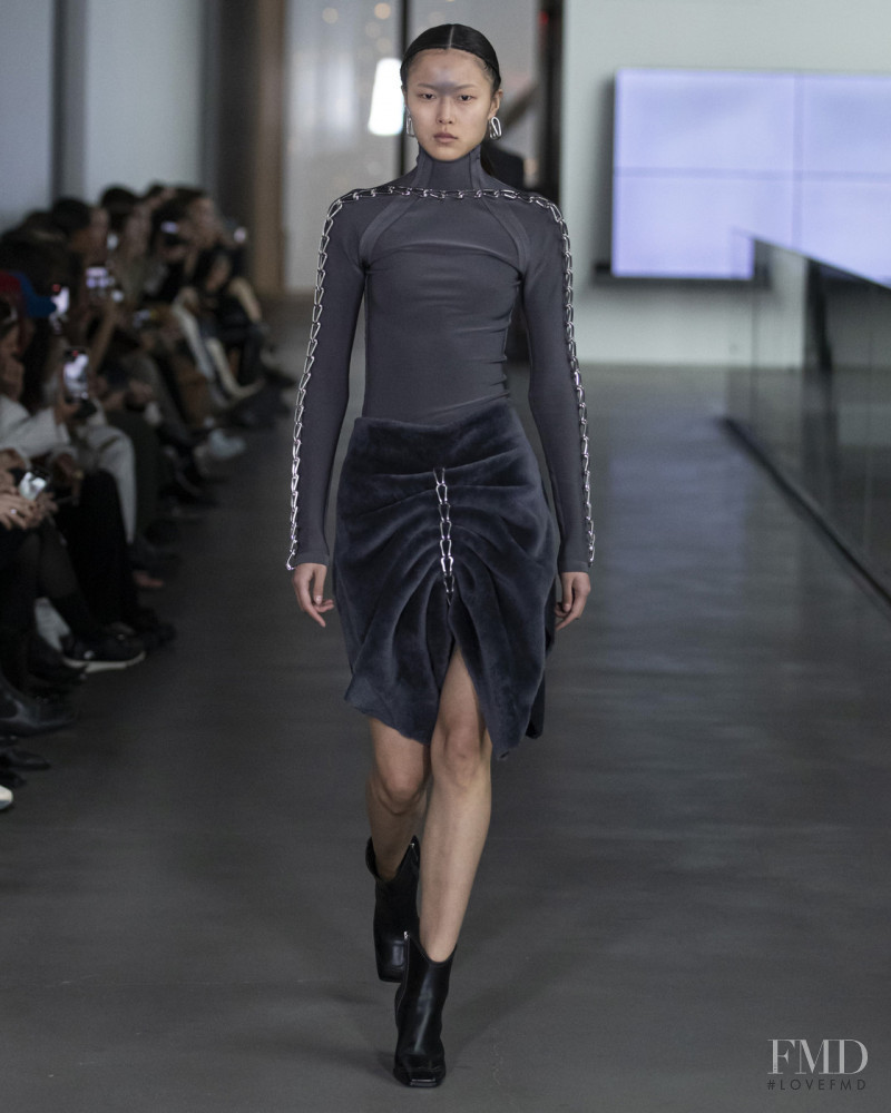 Su Kexin featured in  the Dion Lee fashion show for Autumn/Winter 2020