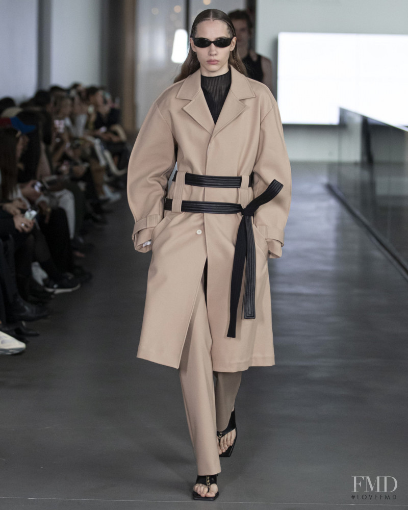 Odette Pavlova featured in  the Dion Lee fashion show for Autumn/Winter 2020