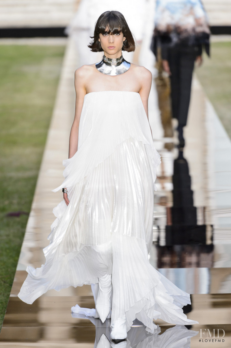Beatriz Ronda featured in  the Givenchy Haute Couture fashion show for Autumn/Winter 2018