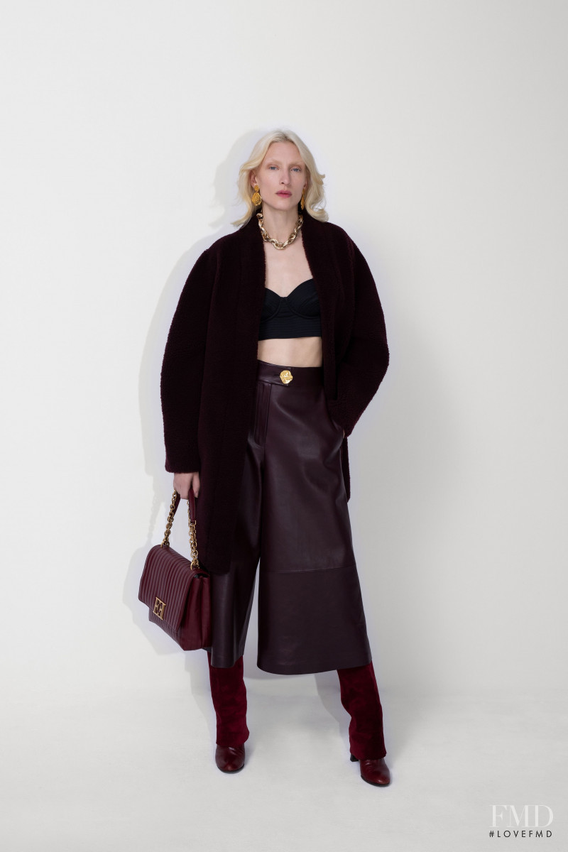 Maggie Maurer featured in  the Escada lookbook for Autumn/Winter 2020