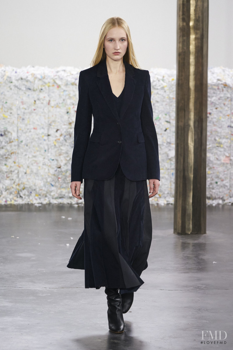 Eszter Szegvary featured in  the Gabriela Hearst fashion show for Autumn/Winter 2020