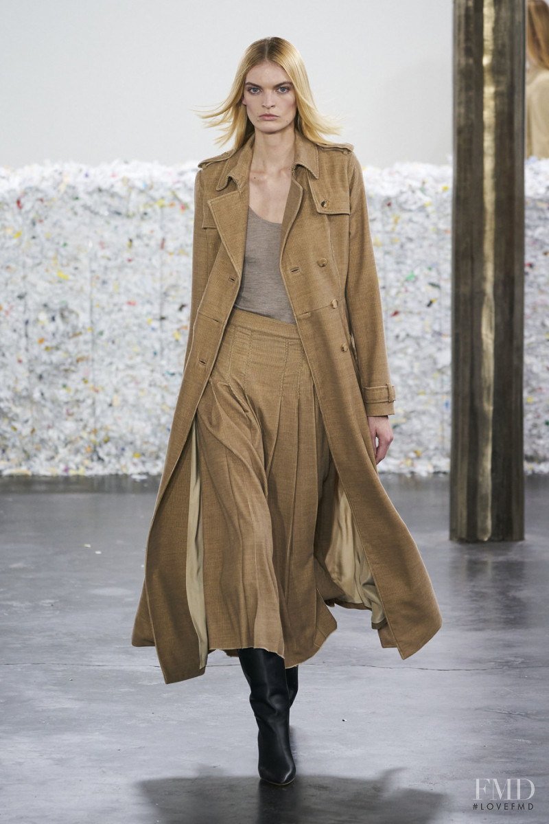 Juliane Grüner featured in  the Gabriela Hearst fashion show for Autumn/Winter 2020