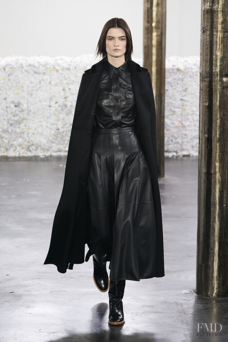 Lara Mullen featured in  the Gabriela Hearst fashion show for Autumn/Winter 2020