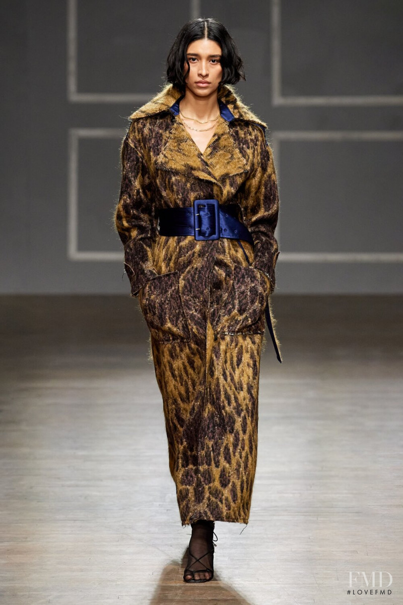 Marsella Vazquez Rea featured in  the Hellessy fashion show for Autumn/Winter 2020
