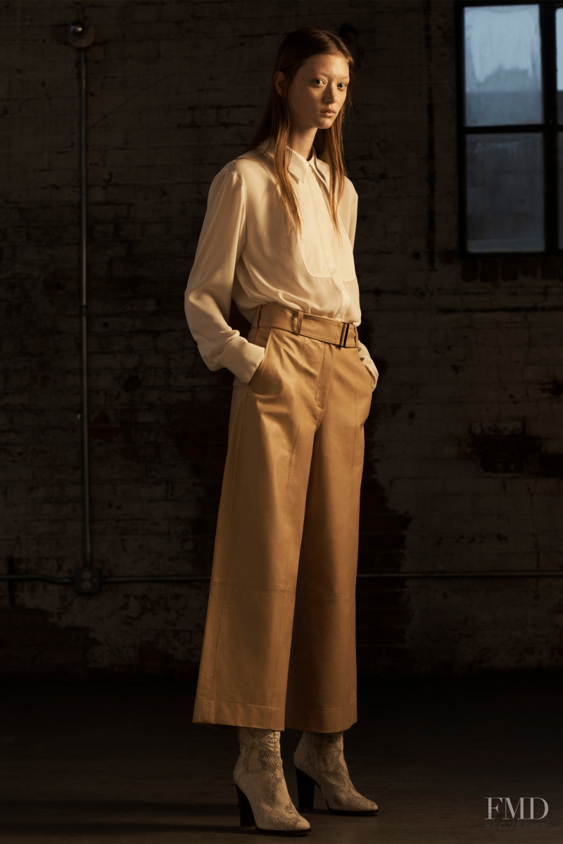 Sara Grace Wallerstedt featured in  the Jason Wu lookbook for Autumn/Winter 2020