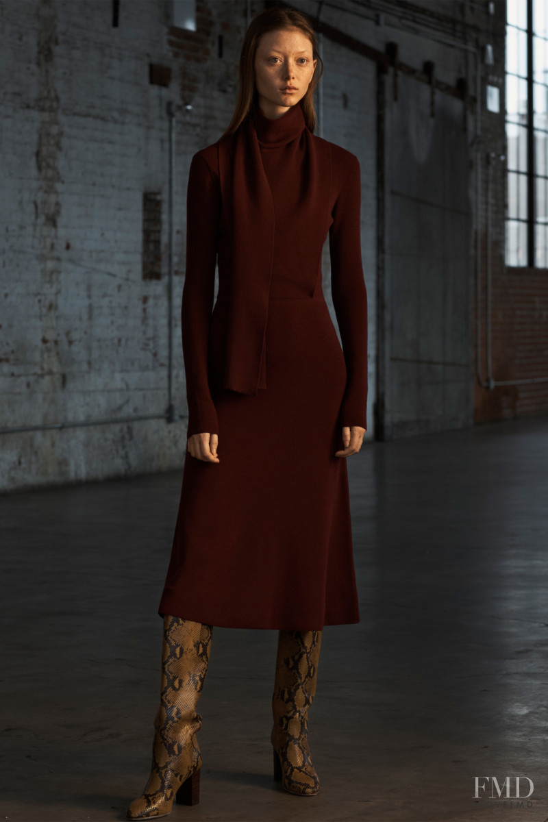 Sara Grace Wallerstedt featured in  the Jason Wu lookbook for Autumn/Winter 2020