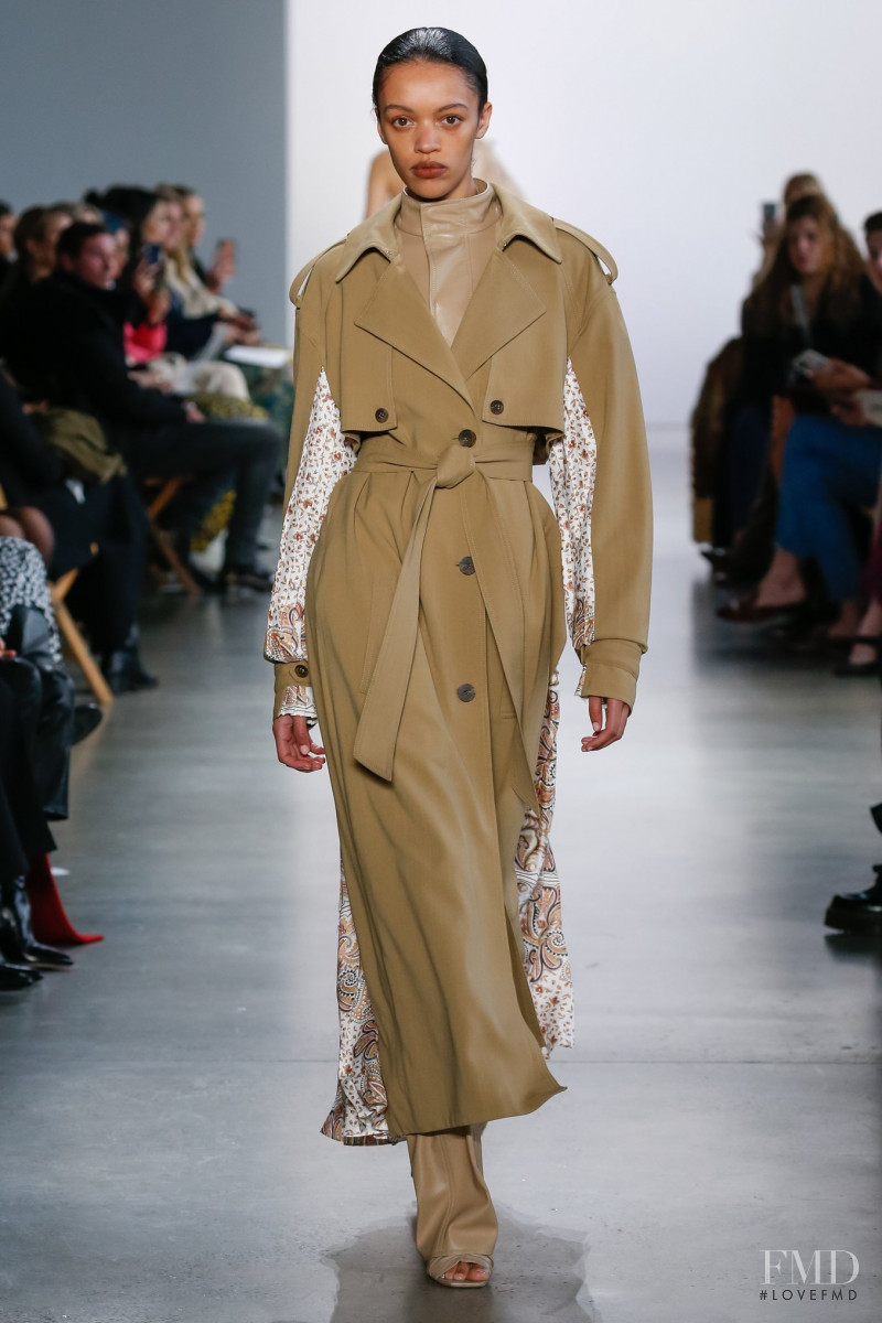 Kukua Williams featured in  the Jonathan Simkhai fashion show for Autumn/Winter 2020
