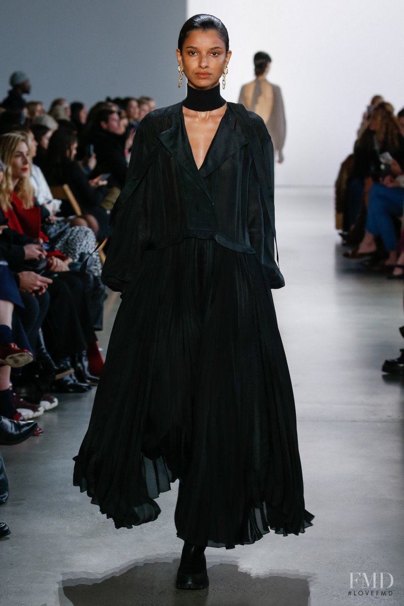 Serena Marques featured in  the Jonathan Simkhai fashion show for Autumn/Winter 2020