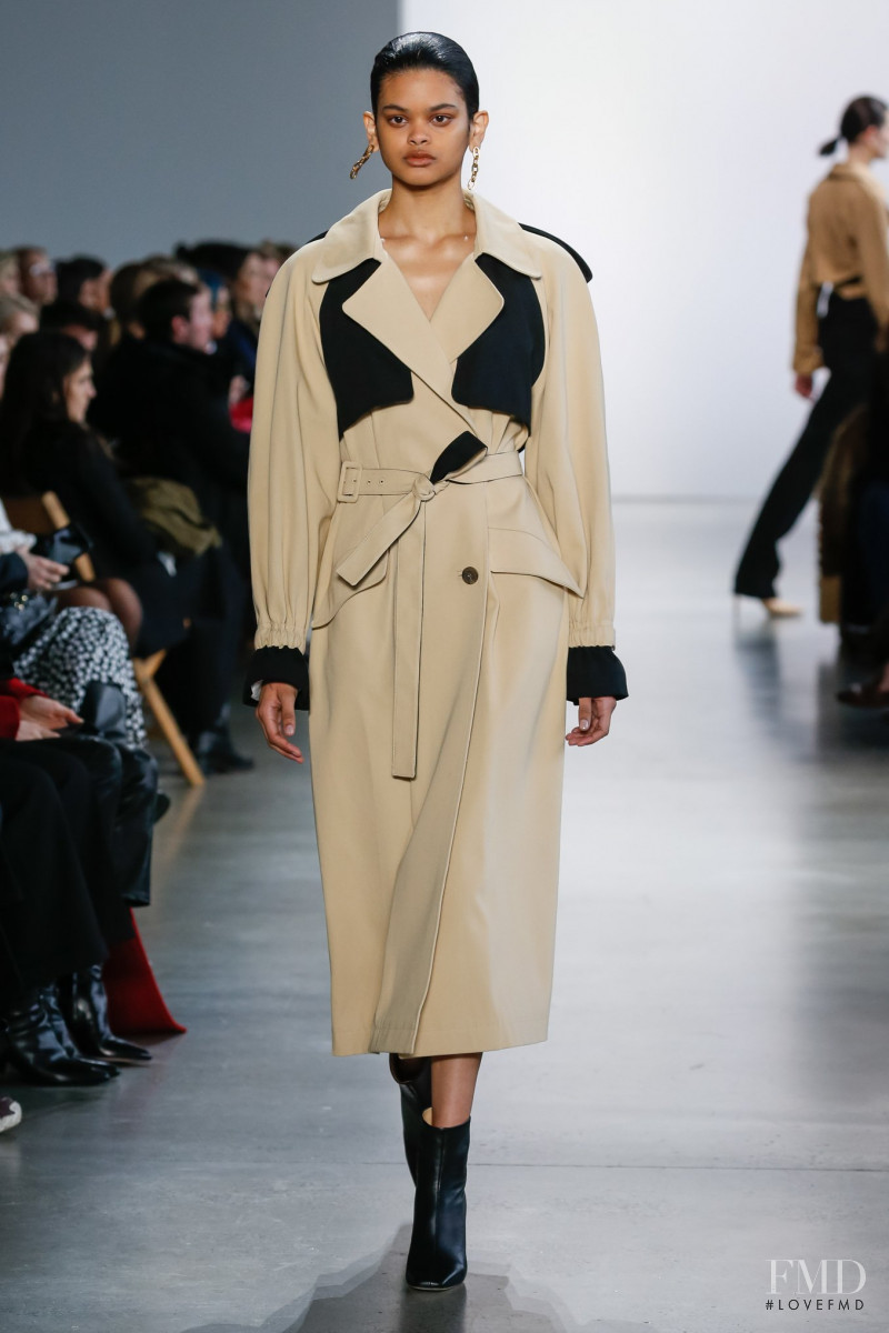 Dahely Nunez featured in  the Jonathan Simkhai fashion show for Autumn/Winter 2020