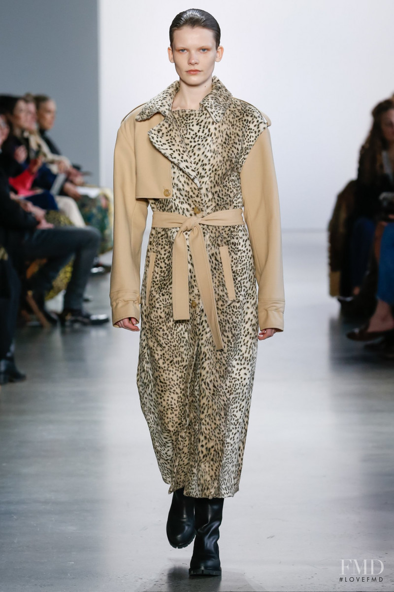 Kristin Lilja featured in  the Jonathan Simkhai fashion show for Autumn/Winter 2020