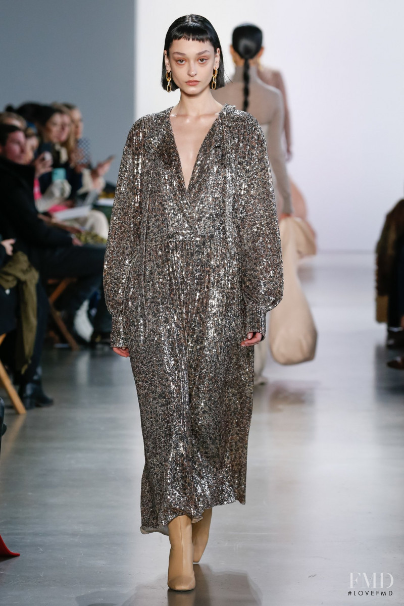 Ivana Trivic featured in  the Jonathan Simkhai fashion show for Autumn/Winter 2020