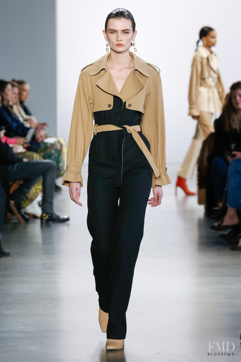 Lara Mullen featured in  the Jonathan Simkhai fashion show for Autumn/Winter 2020