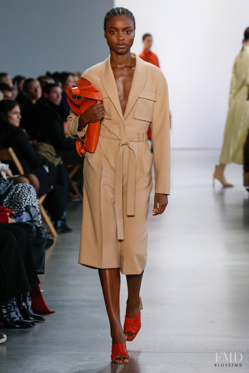 Olamide Ogundele featured in  the Jonathan Simkhai fashion show for Autumn/Winter 2020