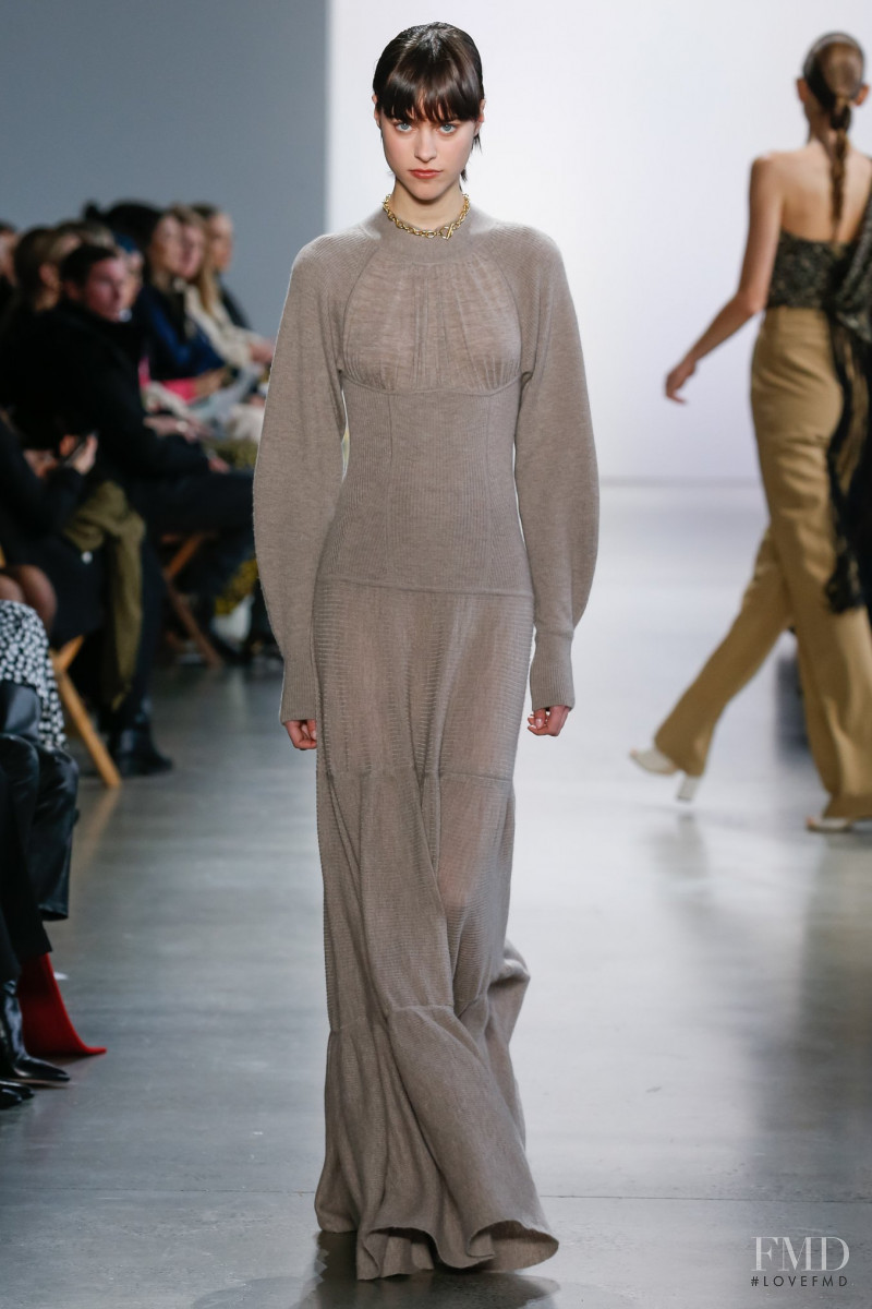 Ilona Desmet featured in  the Jonathan Simkhai fashion show for Autumn/Winter 2020