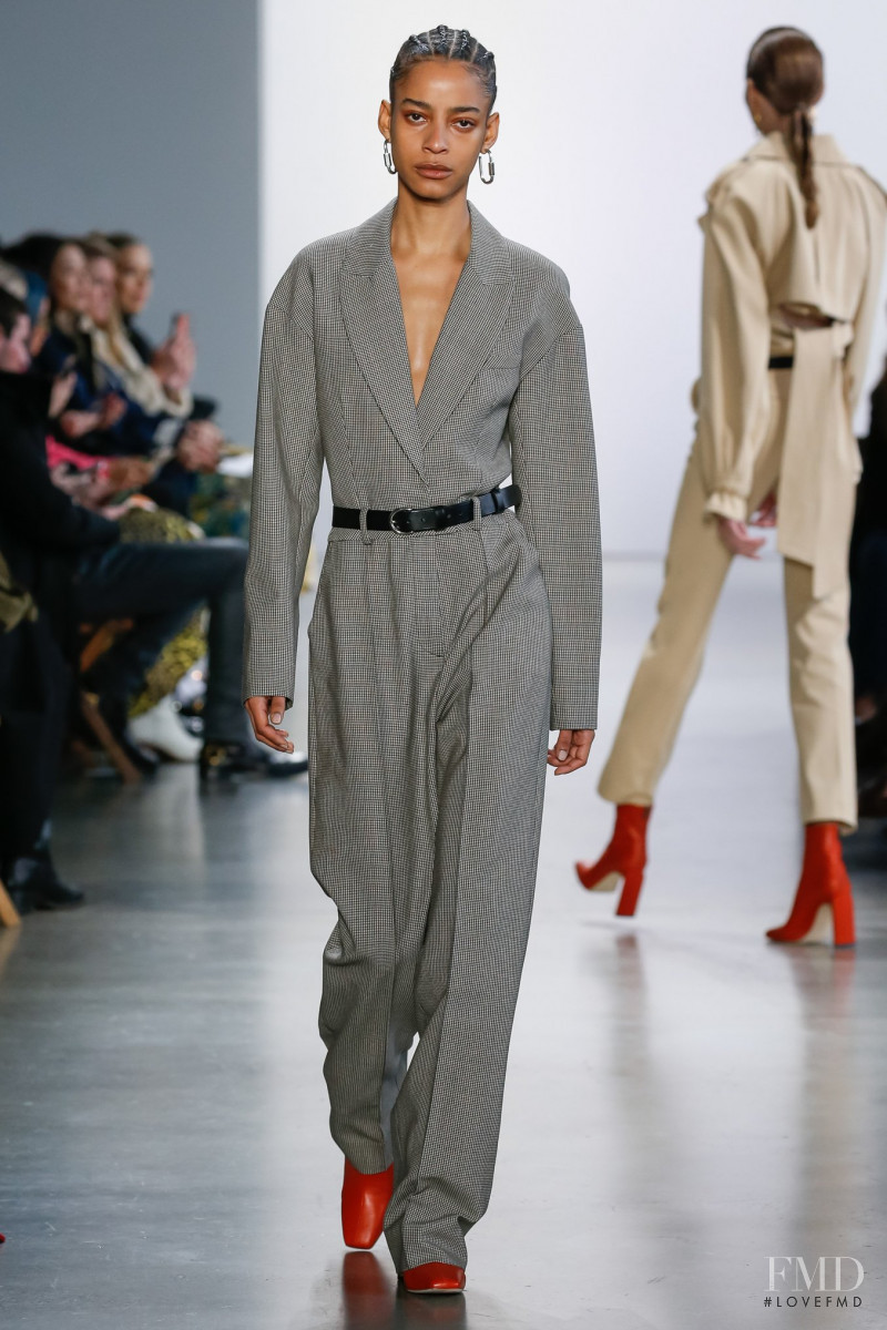 Amelia Rami featured in  the Jonathan Simkhai fashion show for Autumn/Winter 2020