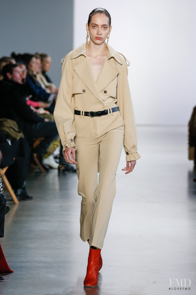 Odette Pavlova featured in  the Jonathan Simkhai fashion show for Autumn/Winter 2020