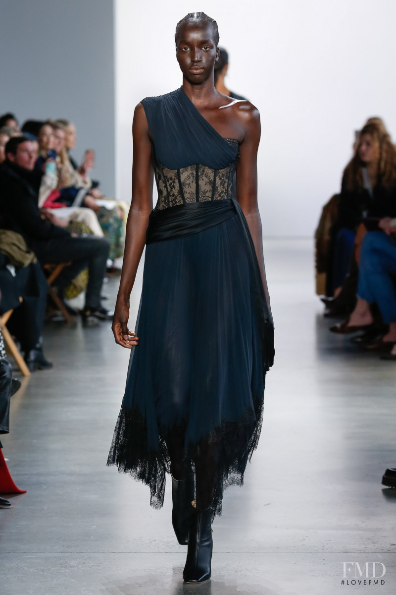 Niko Riam featured in  the Jonathan Simkhai fashion show for Autumn/Winter 2020