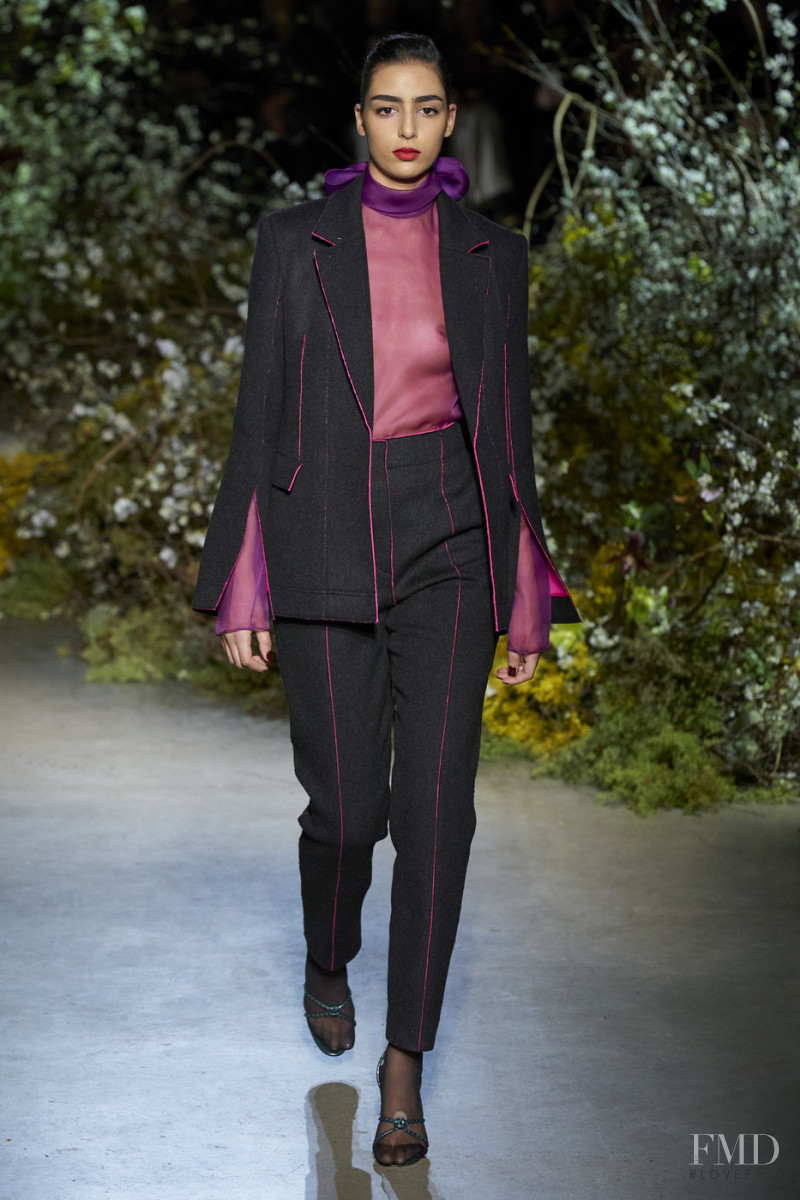 Nora Attal featured in  the Jason Wu Collection fashion show for Autumn/Winter 2020