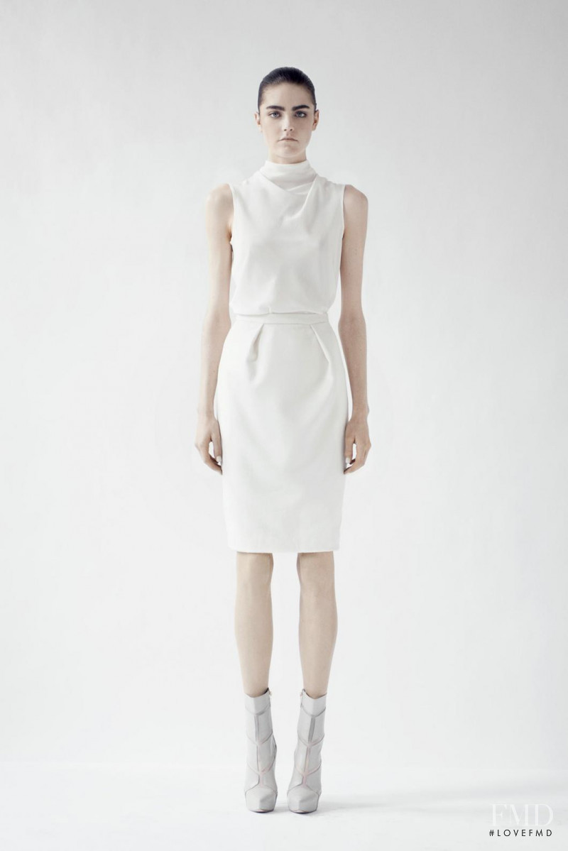 Daphne Velghe featured in  the Jeffrey Dodd lookbook for Resort 2014