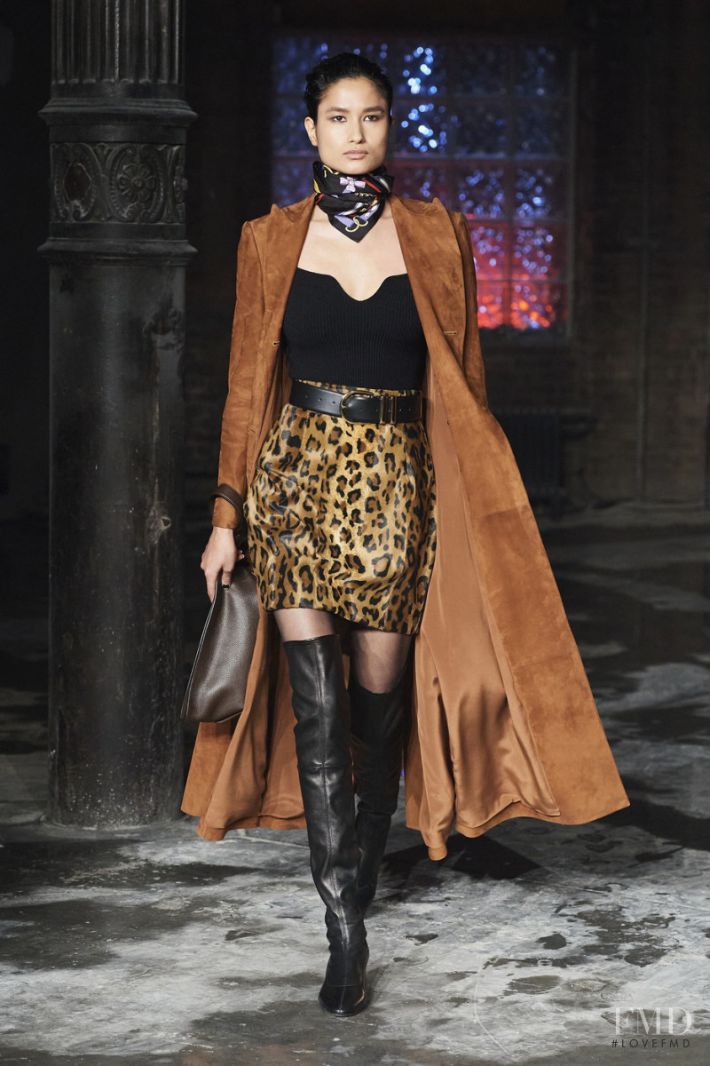 Varsha Thapa featured in  the Khaite fashion show for Autumn/Winter 2020