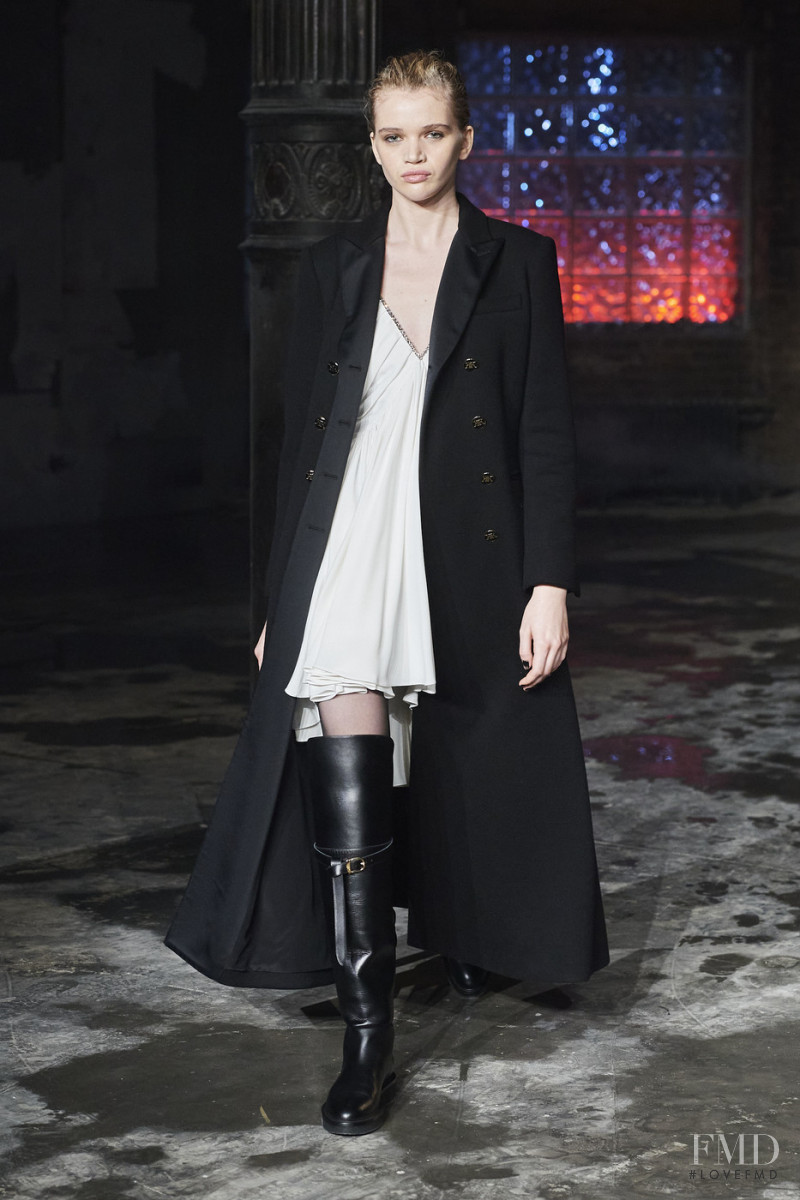 Stella Lucia featured in  the Khaite fashion show for Autumn/Winter 2020