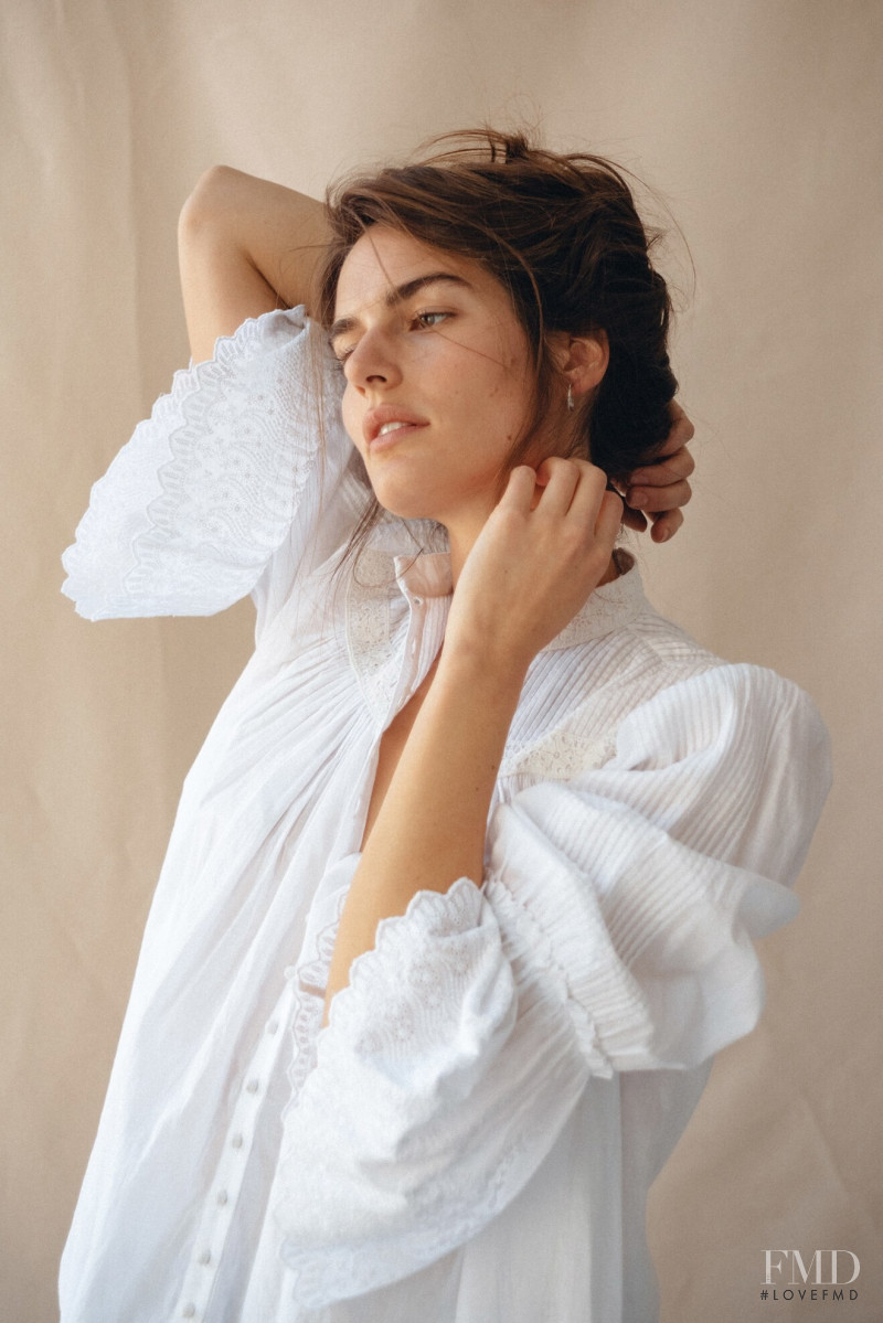 Katherine Howe featured in  the Mimi Prober Sustainable Bridal Wear  lookbook for Spring/Summer 2019