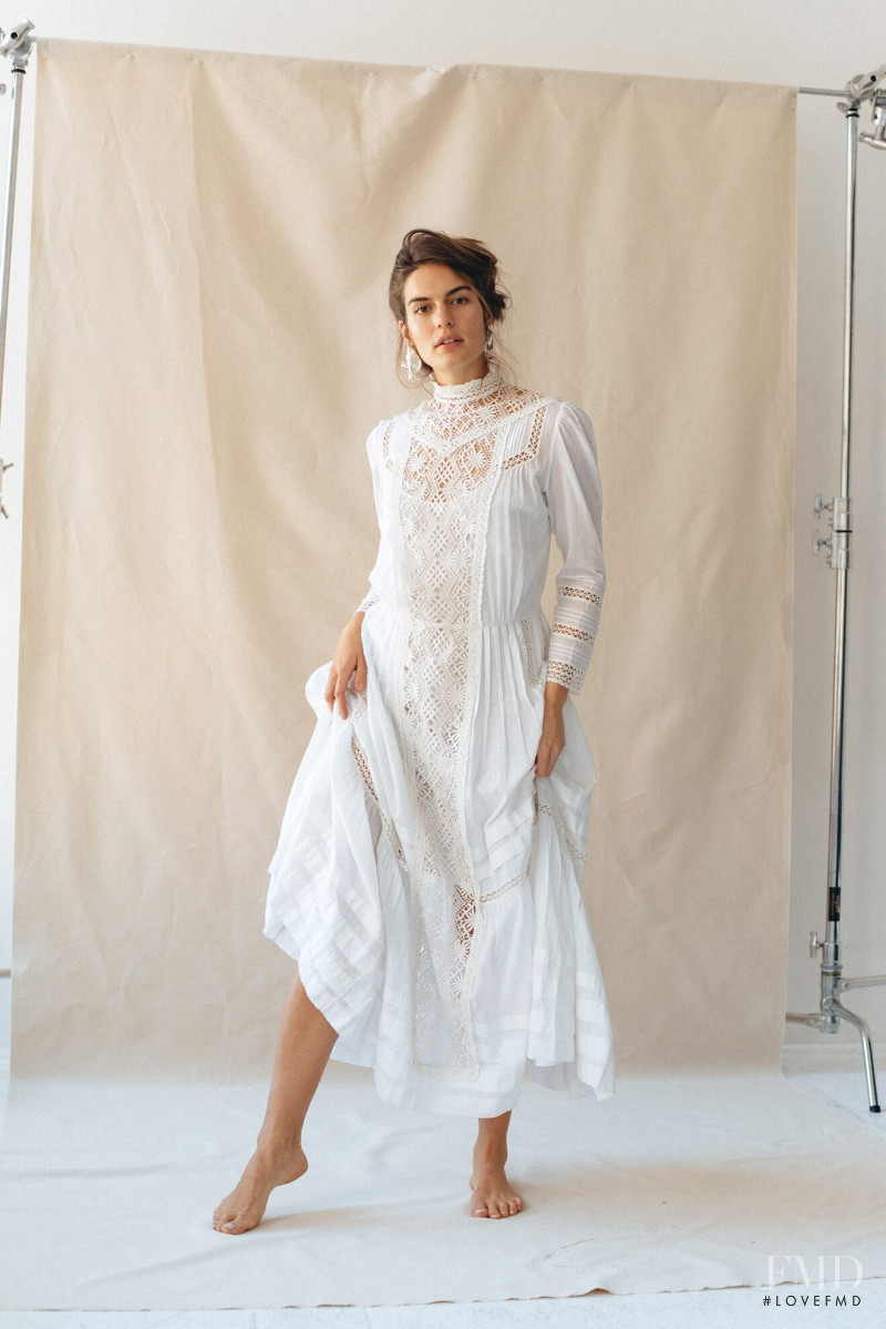 Katherine Howe featured in  the Mimi Prober Sustainable Bridal Wear  lookbook for Spring/Summer 2019