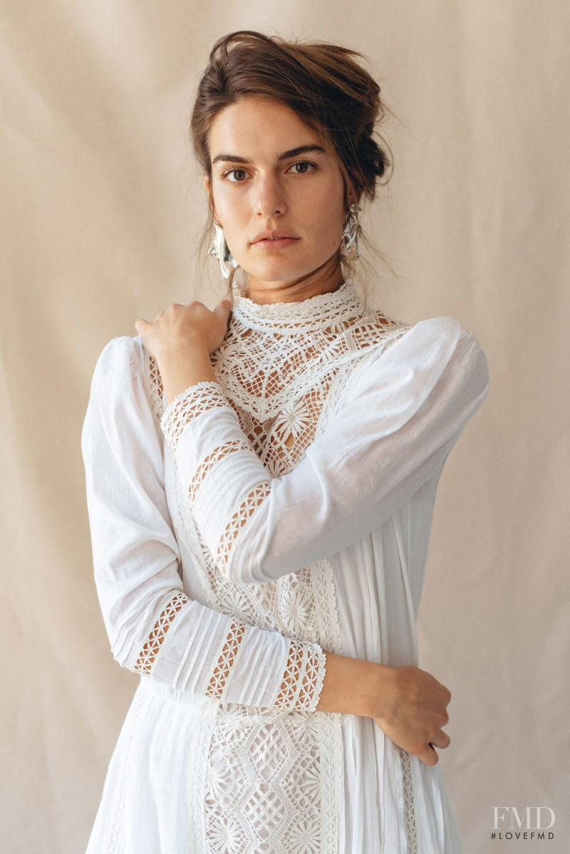 Katherine Howe featured in  the Mimi Prober Sustainable Bridal Wear  lookbook for Spring/Summer 2019