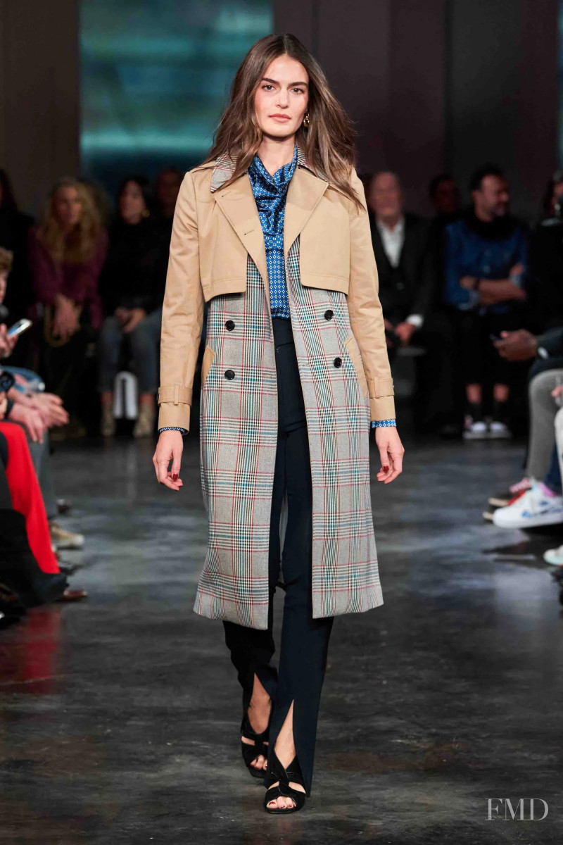 Katherine Howe featured in  the Veronica Beard fashion show for Autumn/Winter 2020