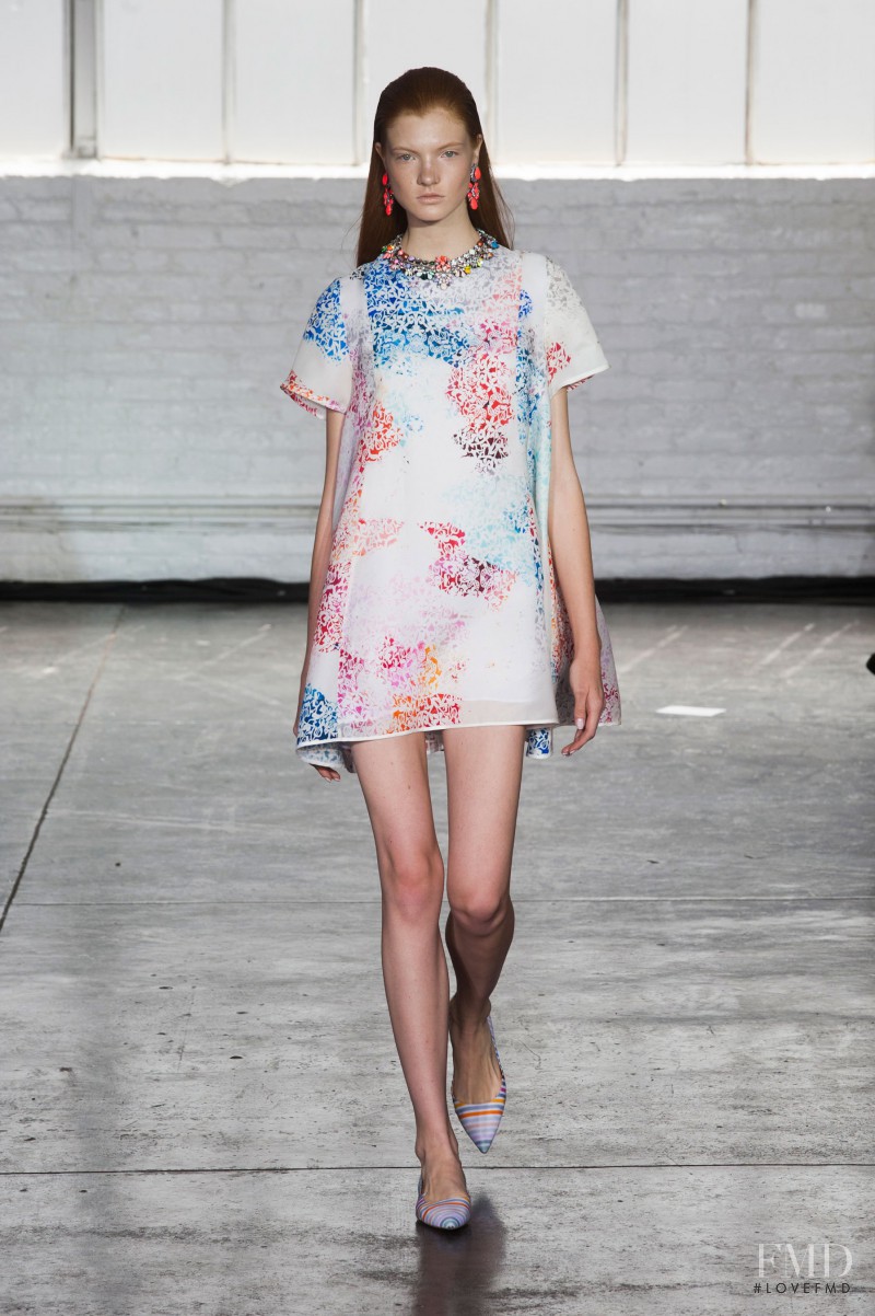 Tanya Taylor fashion show for Spring/Summer 2014