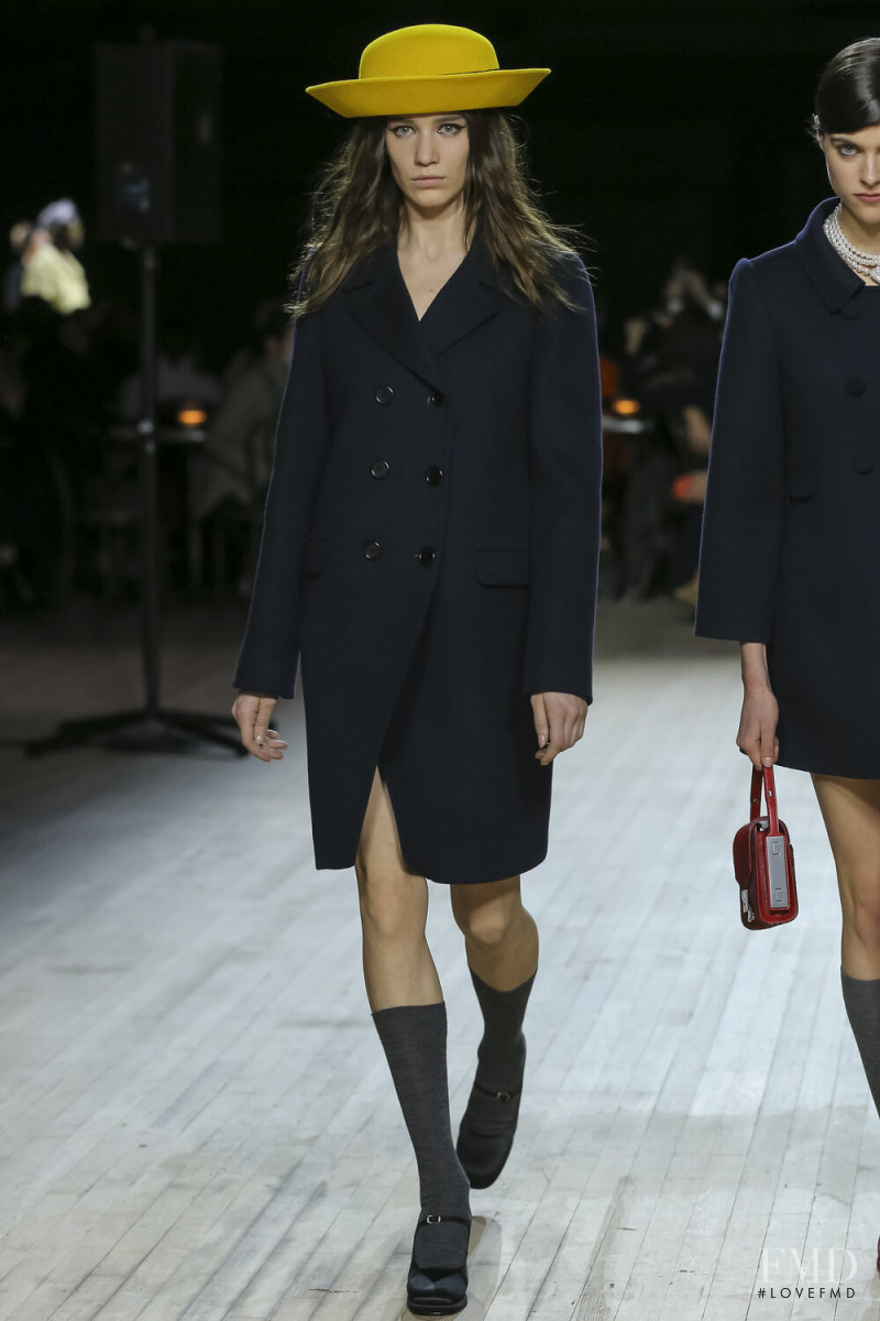 Sofia Tesmenitskaya featured in  the Marc Jacobs fashion show for Autumn/Winter 2020