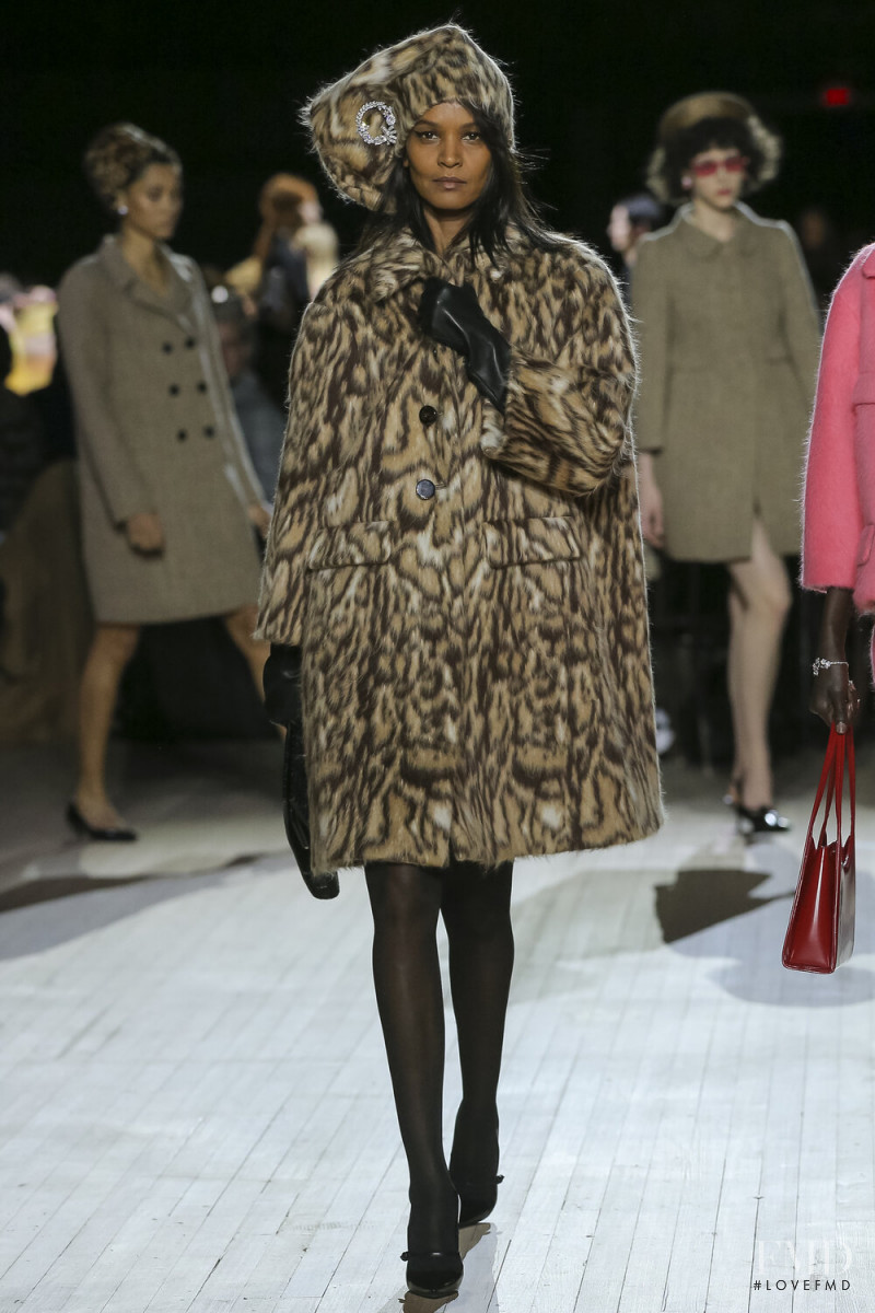 Liya Kebede featured in  the Marc Jacobs fashion show for Autumn/Winter 2020