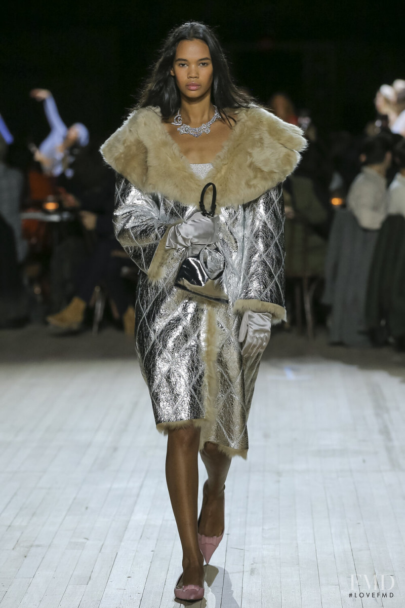 Jordan Daniels featured in  the Marc Jacobs fashion show for Autumn/Winter 2020