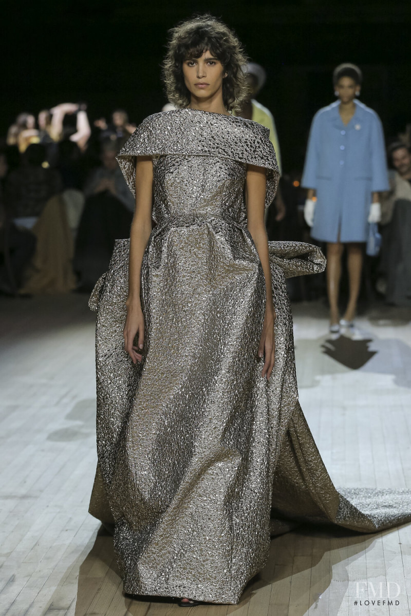 Mica Arganaraz featured in  the Marc Jacobs fashion show for Autumn/Winter 2020