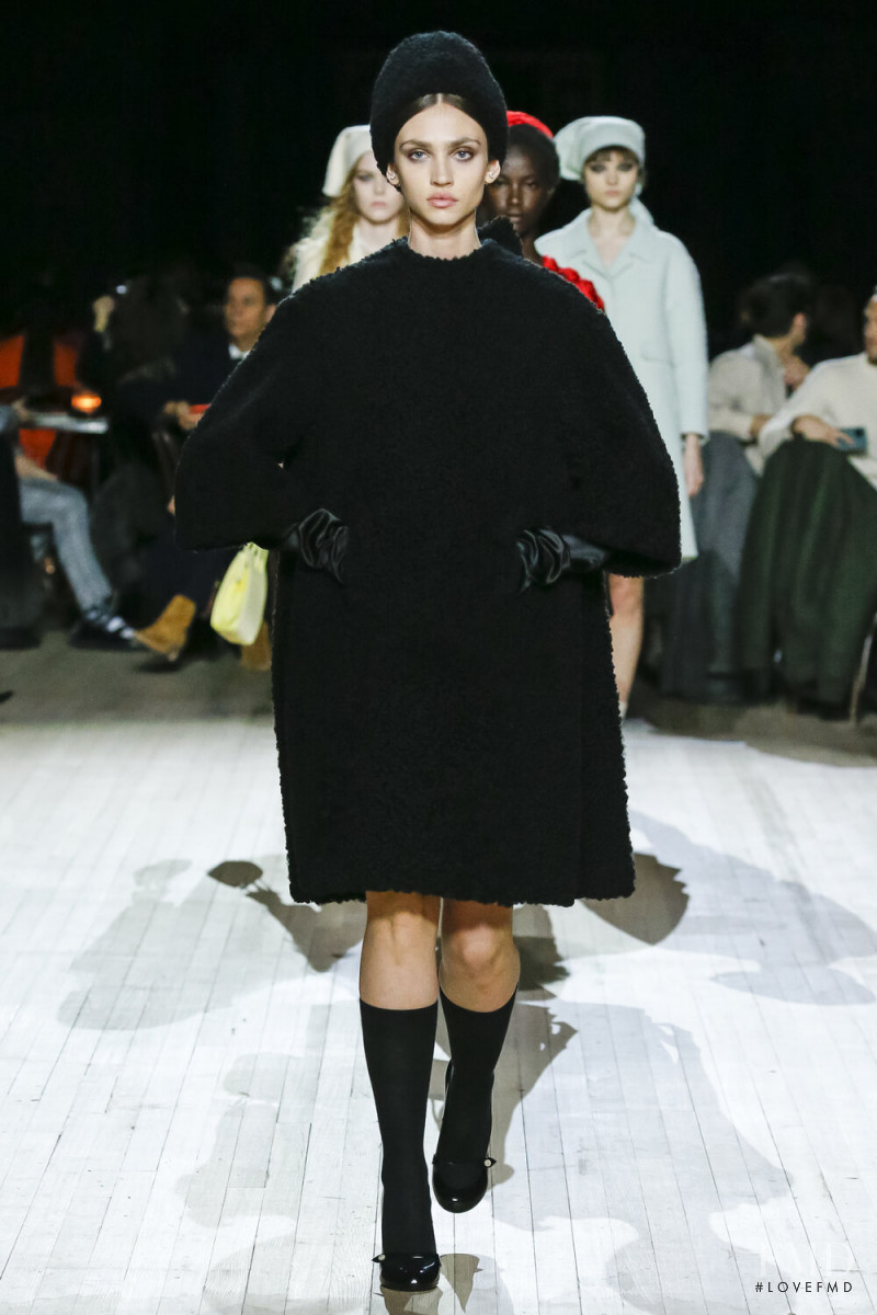 Krini Hernandez featured in  the Marc Jacobs fashion show for Autumn/Winter 2020