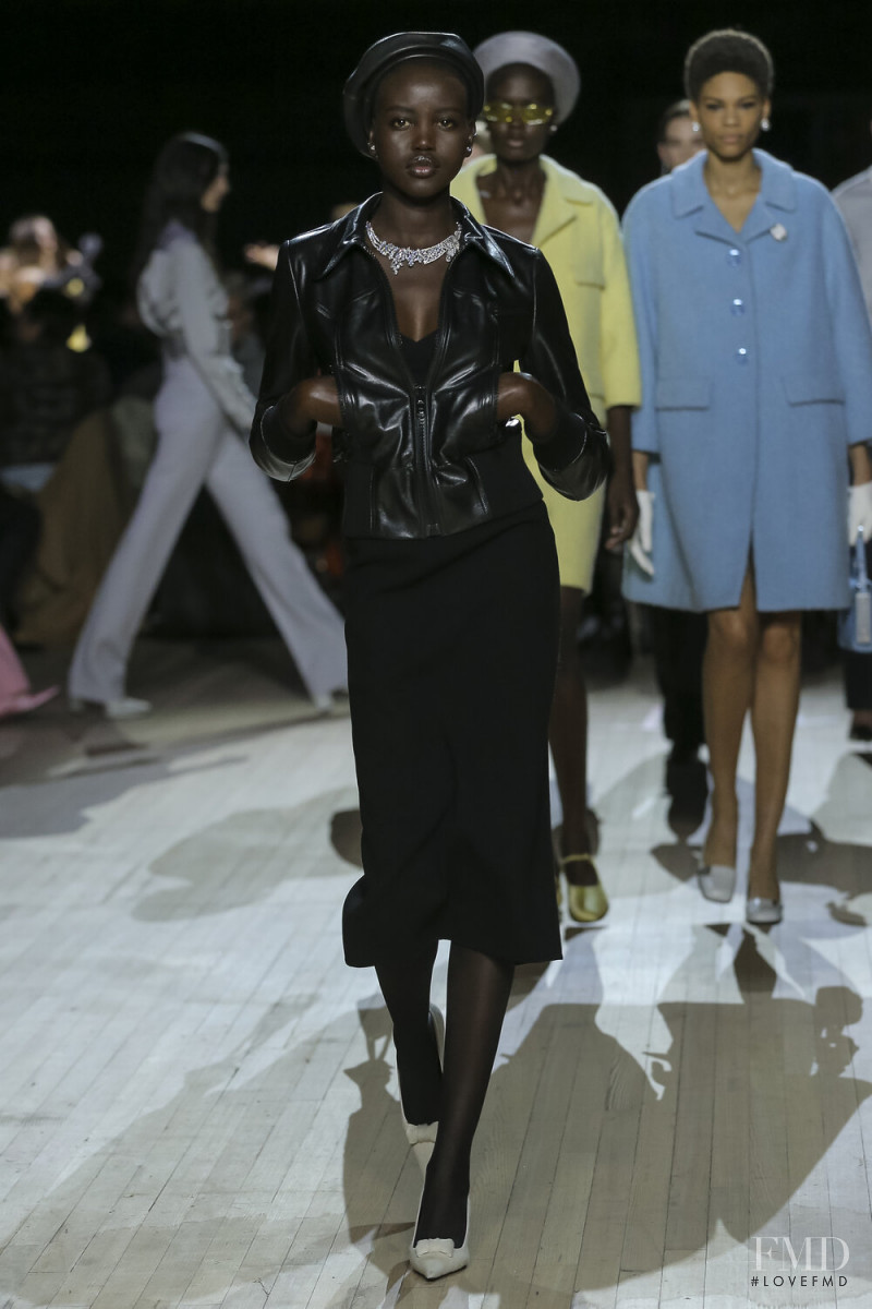 Adut Akech Bior featured in  the Marc Jacobs fashion show for Autumn/Winter 2020