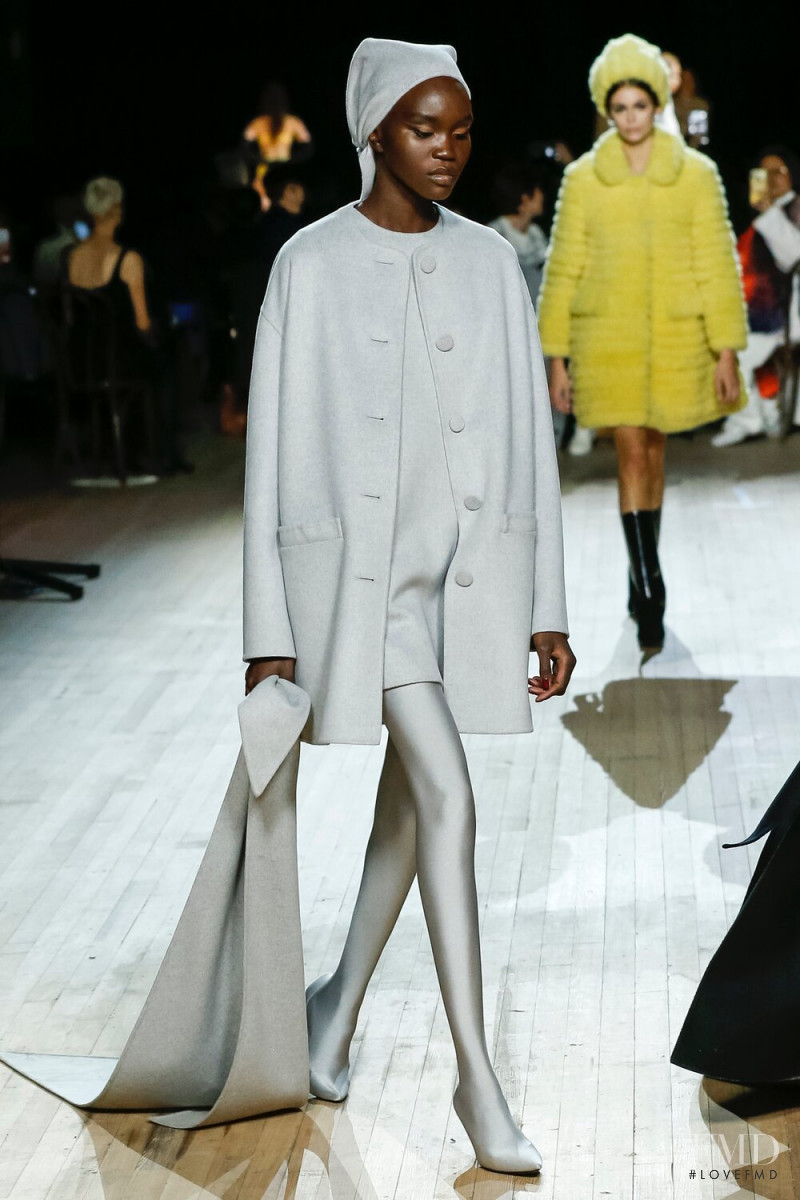 Achenrin Madit featured in  the Marc Jacobs fashion show for Autumn/Winter 2020