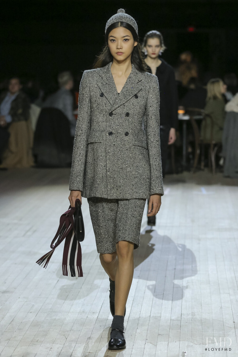 Mika Schneider featured in  the Marc Jacobs fashion show for Autumn/Winter 2020