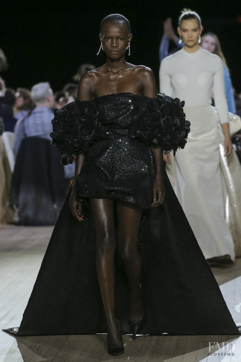Shanelle Nyasiase featured in  the Marc Jacobs fashion show for Autumn/Winter 2020