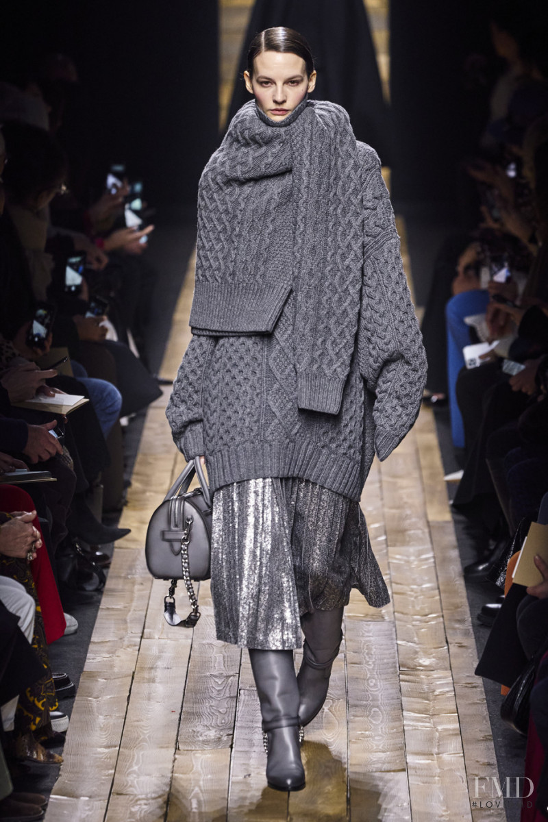 Sara Blomqvist featured in  the Michael Kors Collection fashion show for Autumn/Winter 2020