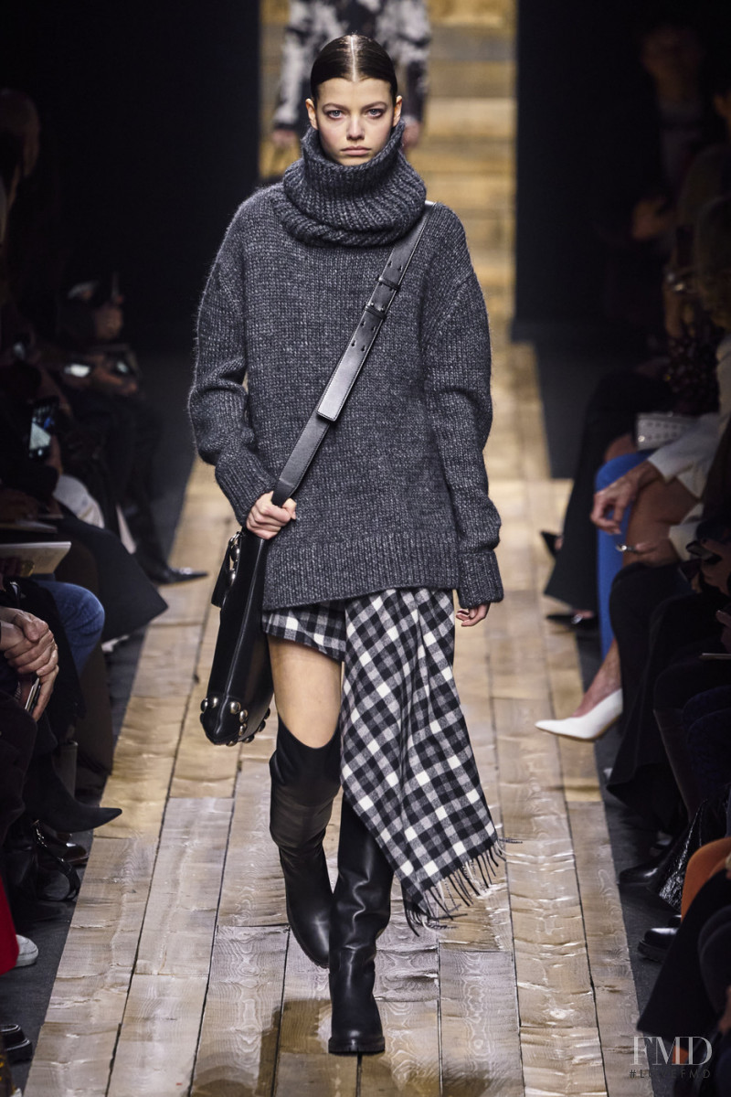 Mathilde Henning featured in  the Michael Kors Collection fashion show for Autumn/Winter 2020