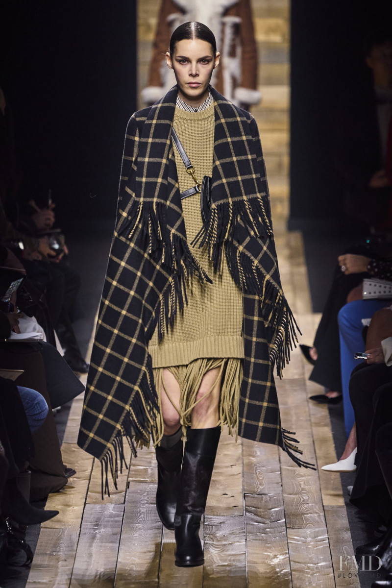 Lys Lorente featured in  the Michael Kors Collection fashion show for Autumn/Winter 2020