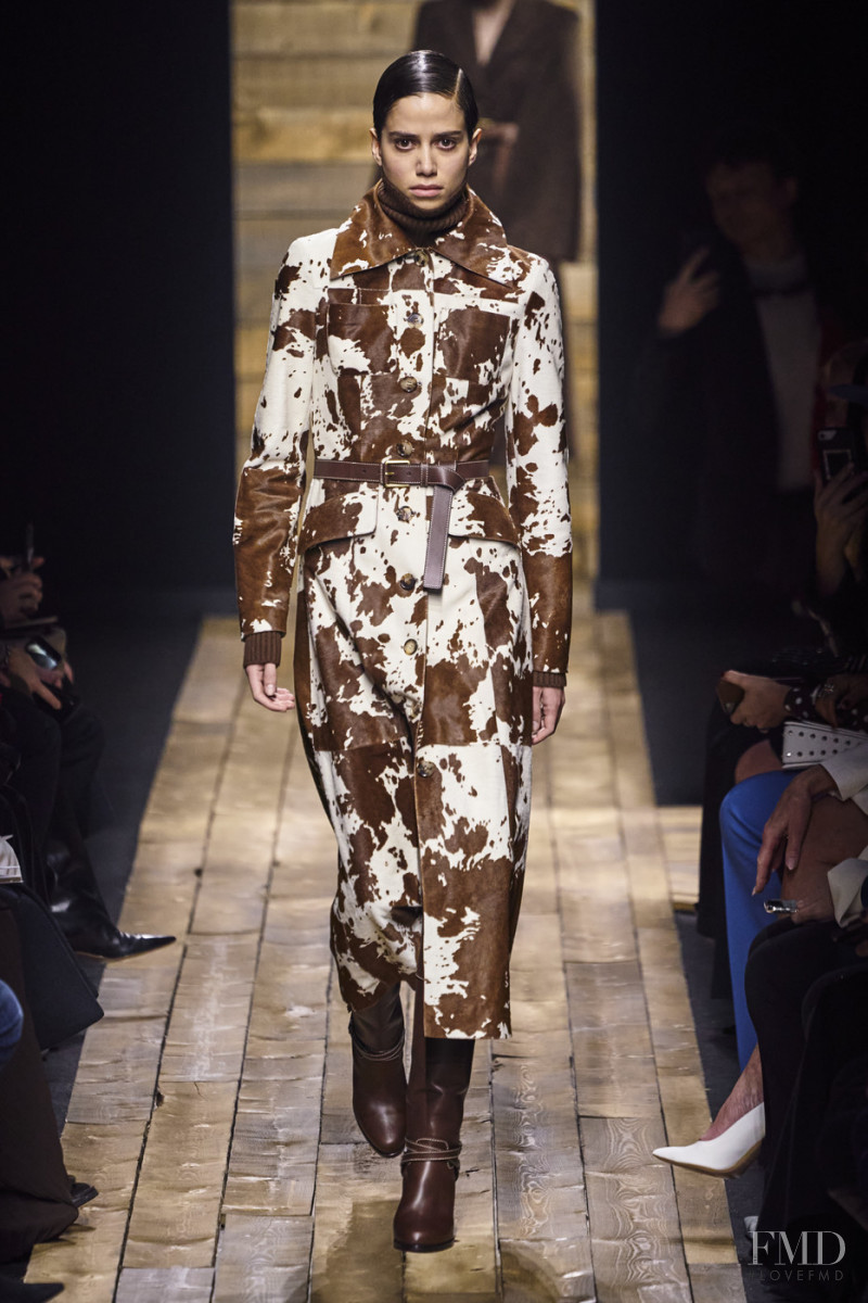 Anna Herrera featured in  the Michael Kors Collection fashion show for Autumn/Winter 2020