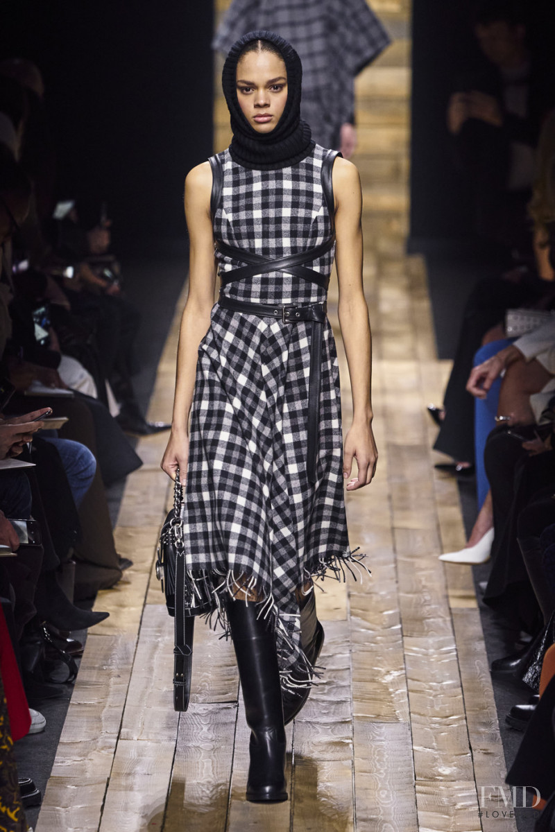 Hiandra Martinez featured in  the Michael Kors Collection fashion show for Autumn/Winter 2020