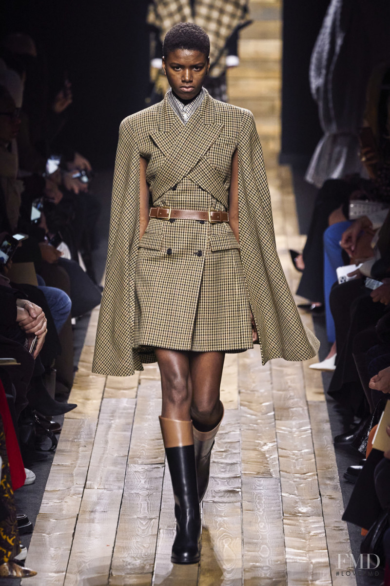 Yorgelis Marte featured in  the Michael Kors Collection fashion show for Autumn/Winter 2020