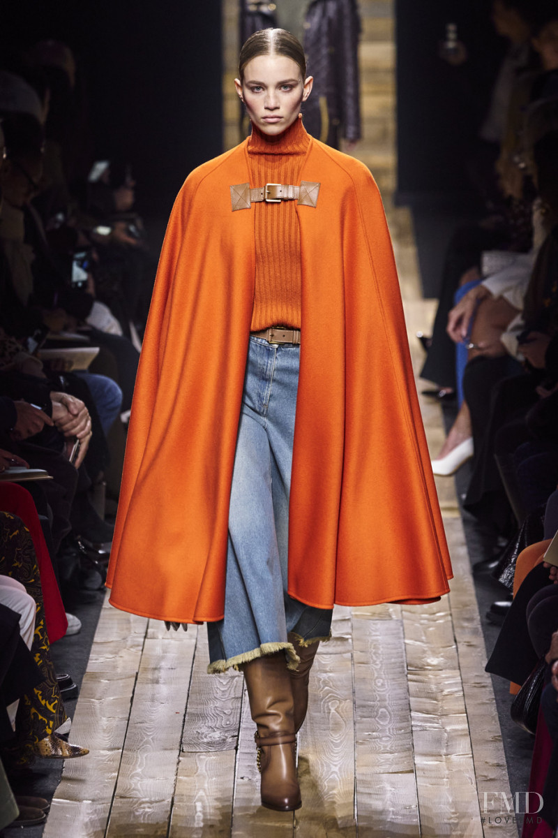 Rebecca Leigh Longendyke featured in  the Michael Kors Collection fashion show for Autumn/Winter 2020