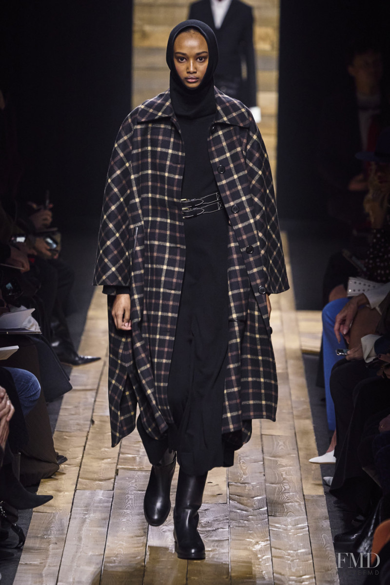 Ugbad Abdi featured in  the Michael Kors Collection fashion show for Autumn/Winter 2020